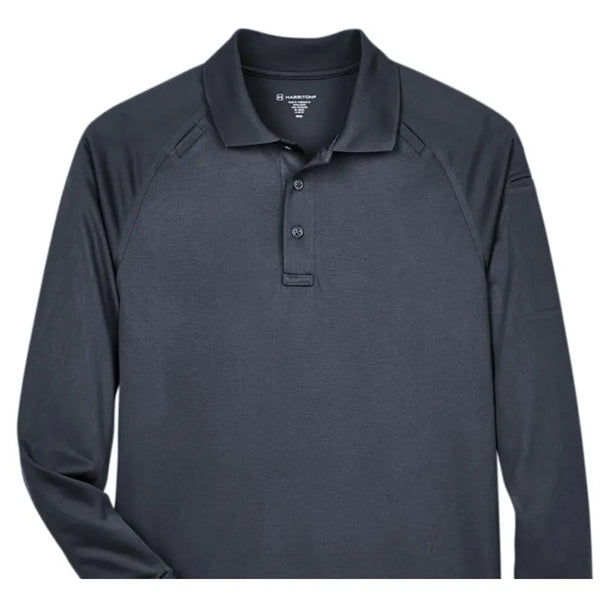 Harriton Men's Advantage Snag Protection Plus Long-Sleeve...