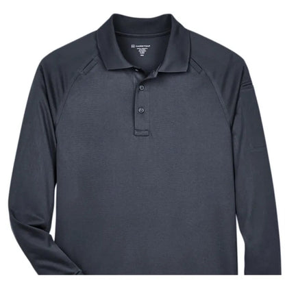 Harriton Men's Advantage Snag Protection Plus Long-Sleeve...