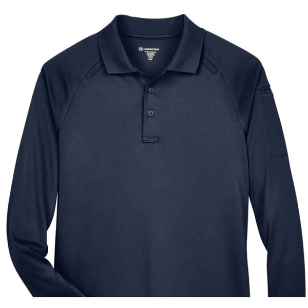 Harriton Men's Advantage Snag Protection Plus Long-Sleeve...