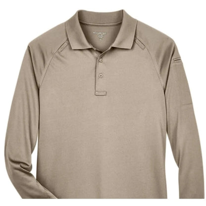 Harriton Men's Advantage Snag Protection Plus Long-Sleeve...