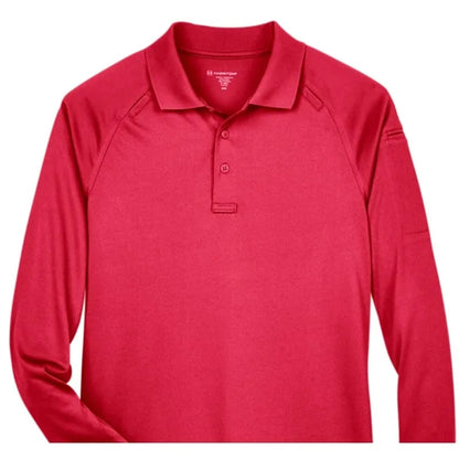 Harriton Men's Advantage Snag Protection Plus Long-Sleeve...