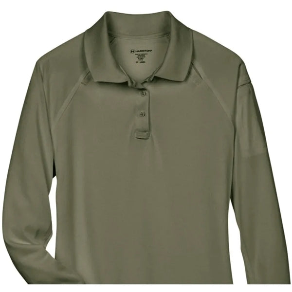 Harriton Ladies' Advantage Snag Protection Plus Long-Slee...