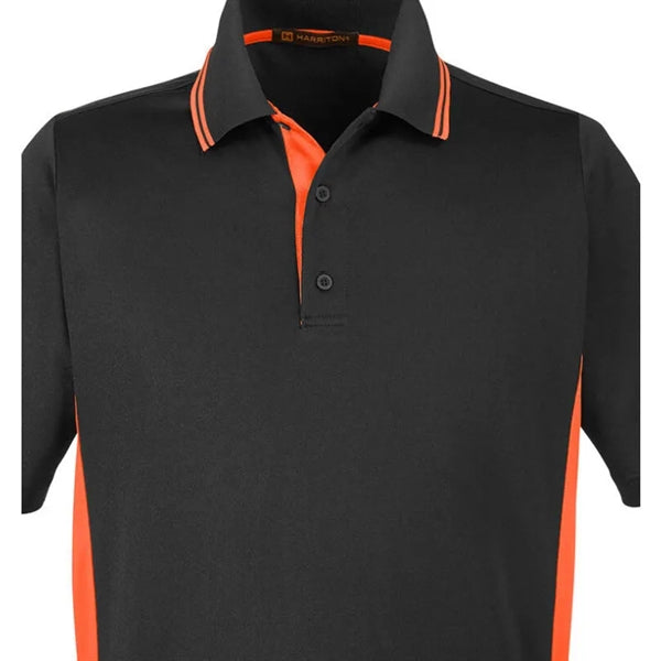 Harriton Men's Flash Snag Protection Plus IL Colorblock Polo