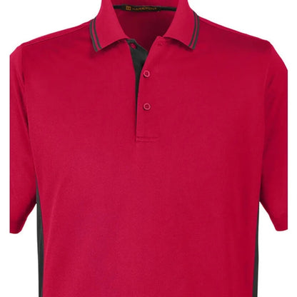 Harriton Men's Flash Snag Protection Plus IL Colorblock Polo