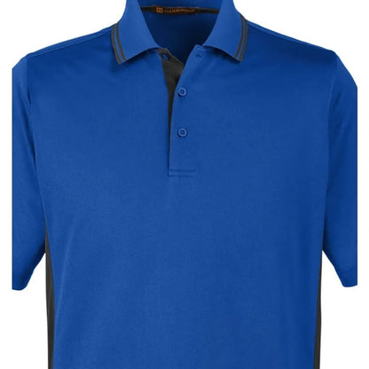 Harriton Men's Flash Snag Protection Plus IL Colorblock Polo
