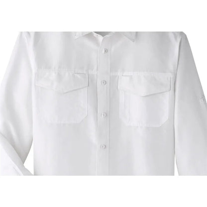 Harriton Men's Key West Long-Sleeve Performance Staff Shirt