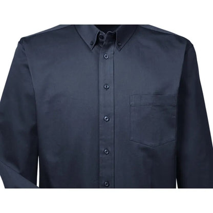 Harriton Men's Tall Foundation 100% Cotton Long-Sleeve Tw...