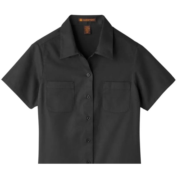 Harriton Ladies' Advantage IL Short-Sleeve Work Shirt