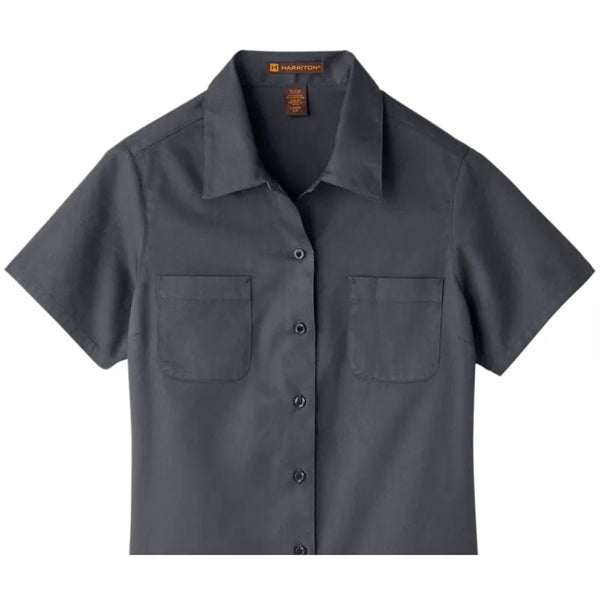 Harriton Ladies' Advantage IL Short-Sleeve Work Shirt