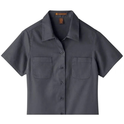 Harriton Ladies' Advantage IL Short-Sleeve Work Shirt