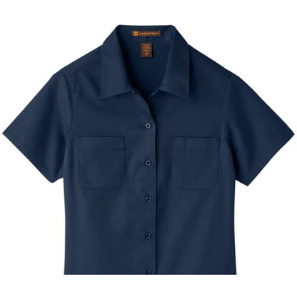 Harriton Ladies' Advantage IL Short-Sleeve Work Shirt