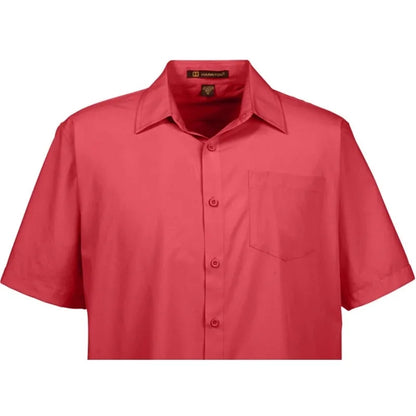 Harriton Men's Paradise Short-Sleeve Performance Shirt