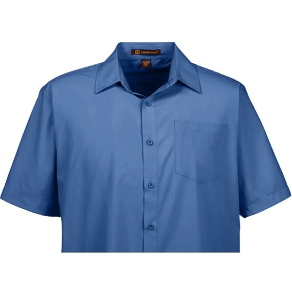 Harriton Men's Paradise Short-Sleeve Performance Shirt