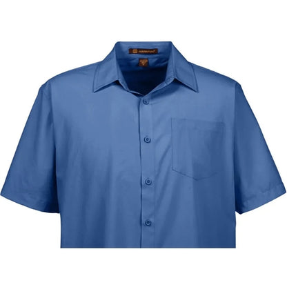 Harriton Men's Paradise Short-Sleeve Performance Shirt