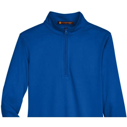 Harriton Ladies' Advantage Snag Protection Plus Quarter-Zip