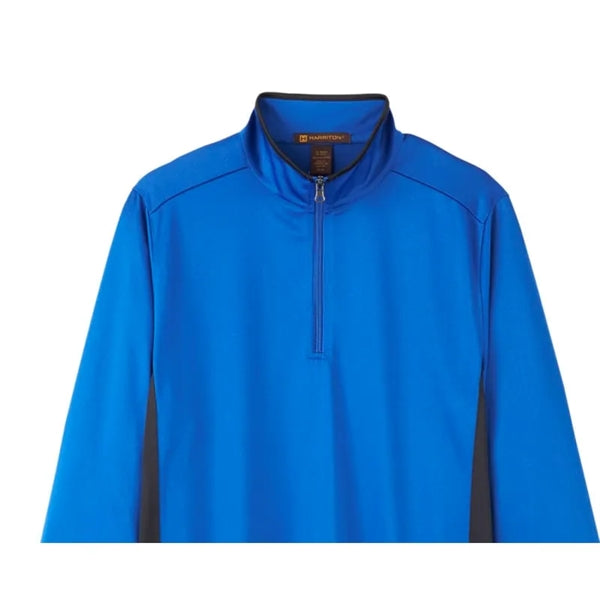 Harriton Men's Flash Snag Protection Plus IL Colorblock Q...