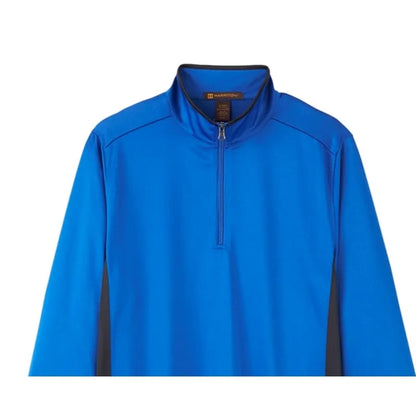 Harriton Men's Flash Snag Protection Plus IL Colorblock Q...