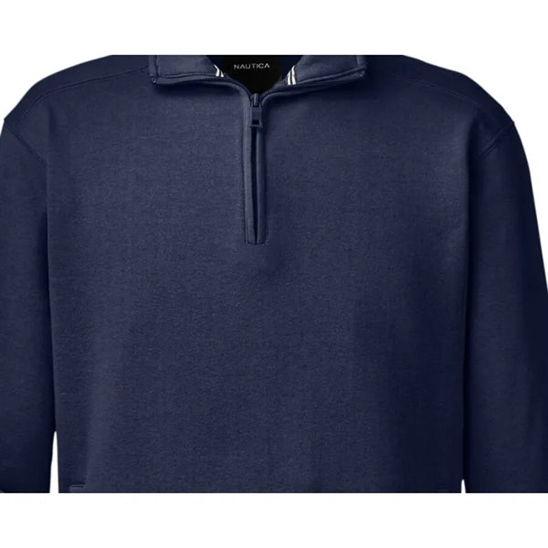 Nautica Men's Anchor Quarter-Zip Pullover