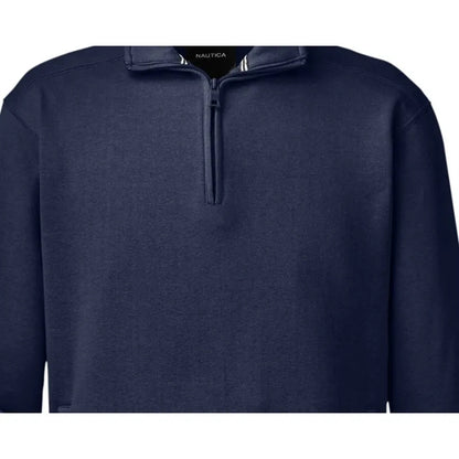 Nautica Men's Anchor Quarter-Zip Pullover