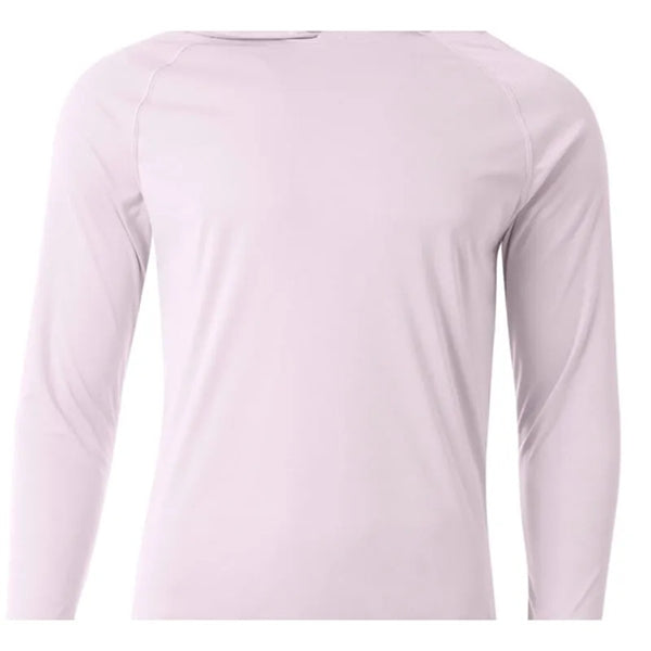 A4 Men's Cooling Performance Long-Sleeve Hooded T-shirt