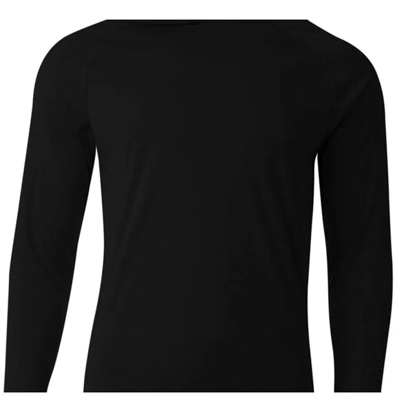 A4 Men's Cooling Performance Long-Sleeve Hooded T-shirt