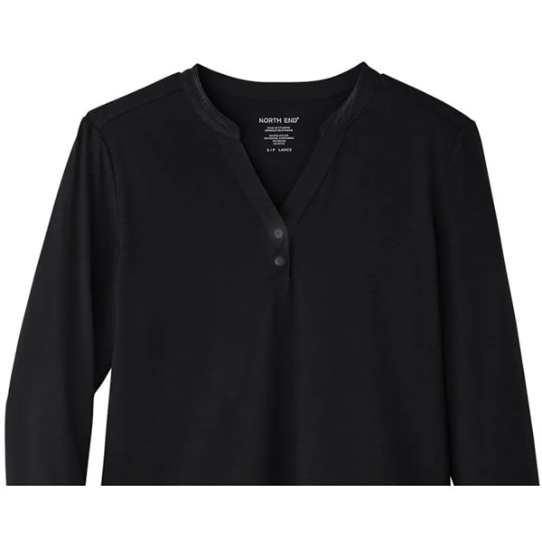 North End Ladies' Jaq Snap-Up Stretch Performance Pullover