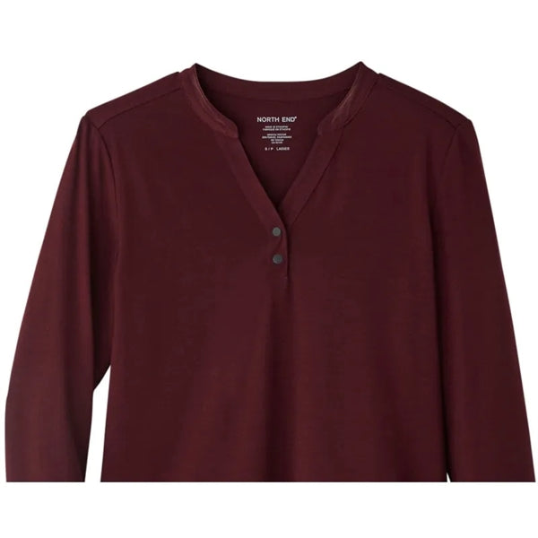 North End Ladies' Jaq Snap-Up Stretch Performance Pullover