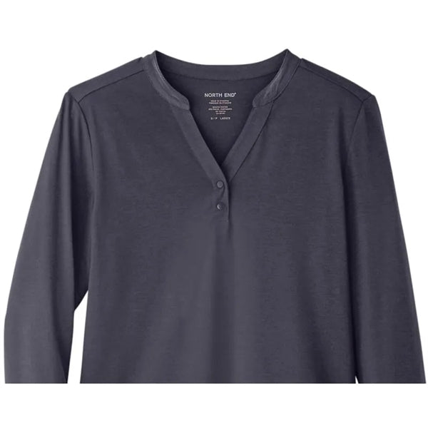 North End Ladies' Jaq Snap-Up Stretch Performance Pullover