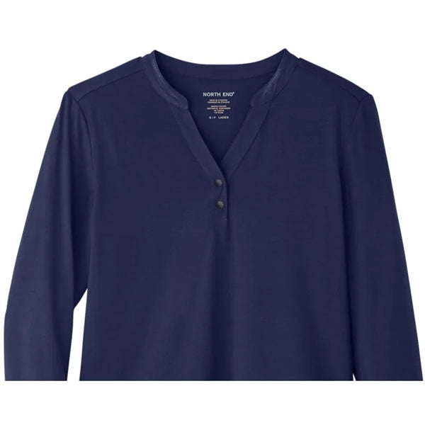 North End Ladies' Jaq Snap-Up Stretch Performance Pullover