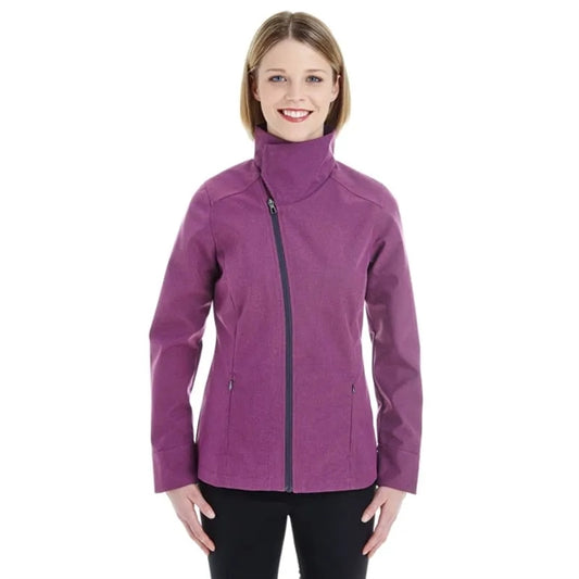 North End Ladies' Edge Soft Shell Jacket With Convertible...