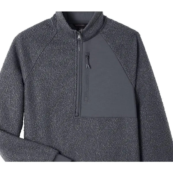 North End Men's Aura Sweater Fleece Quarter-Zip