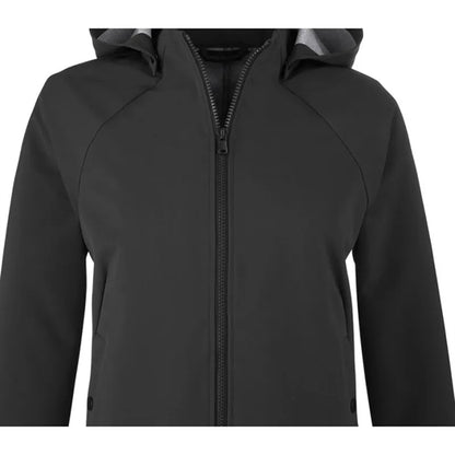 North End Ladies' City Hybrid Soft Shell Hooded Jacket