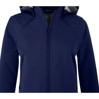 North End Ladies' City Hybrid Soft Shell Hooded Jacket