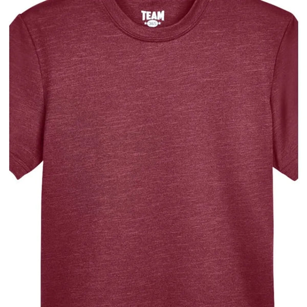 Team 365 Youth Sonic Heather Performance T-Shirt