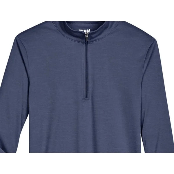 Team 365 Ladies' Zone Sonic Heather Performance Quarter-Zip