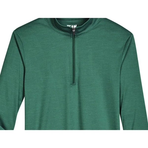 Team 365 Ladies' Zone Sonic Heather Performance Quarter-Zip