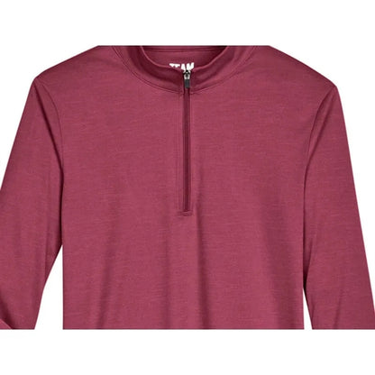 Team 365 Ladies' Zone Sonic Heather Performance Quarter-Zip