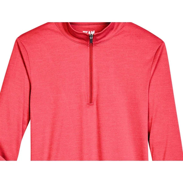 Team 365 Ladies' Zone Sonic Heather Performance Quarter-Zip