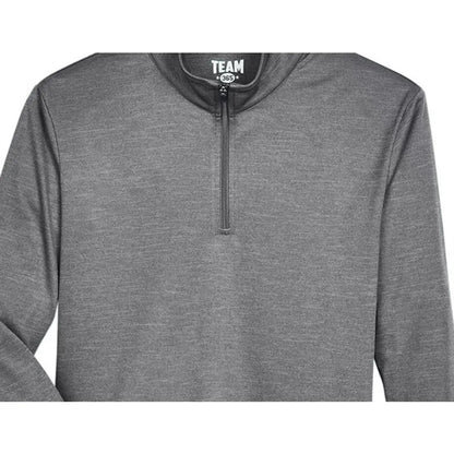 Team 365 Youth Zone Sonic Heather Performance Quarter-Zip