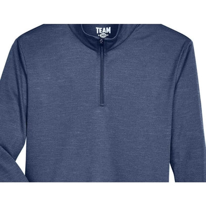 Team 365 Youth Zone Sonic Heather Performance Quarter-Zip