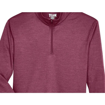 Team 365 Youth Zone Sonic Heather Performance Quarter-Zip