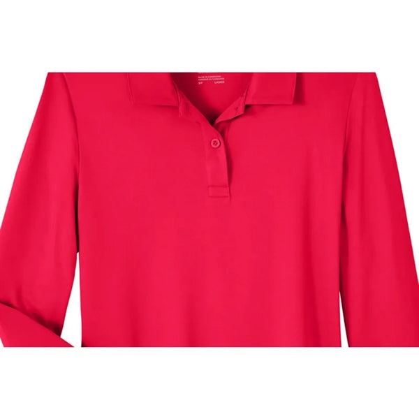 Team 365 Ladies' Zone Performance Long Sleeve Polo