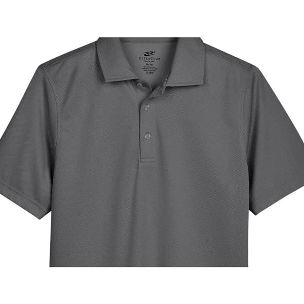 UltraClub Men's Cavalry Twill Performance Polo