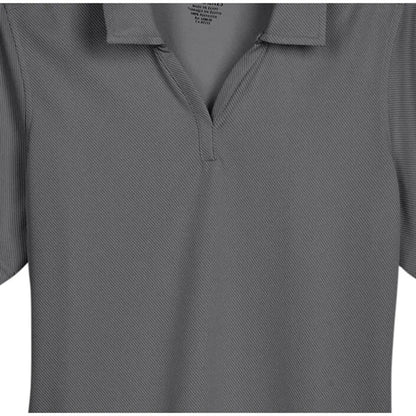 UltraClub Ladies' Cavalry Twill Performance Polo