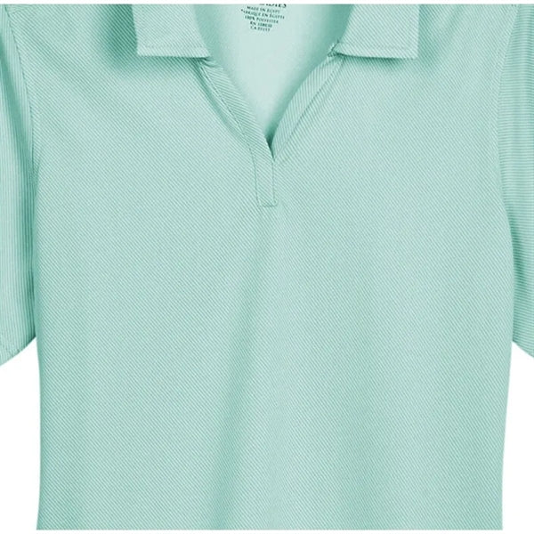 UltraClub Ladies' Cavalry Twill Performance Polo