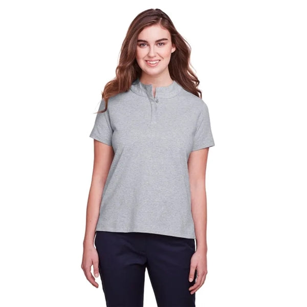 UltraClub Ladies' Lakeshore Stretch Cotton Performance Polo