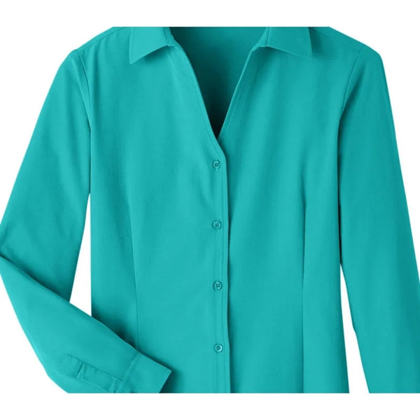 UltraClub Ladies' Bradley Performance Woven Shirt