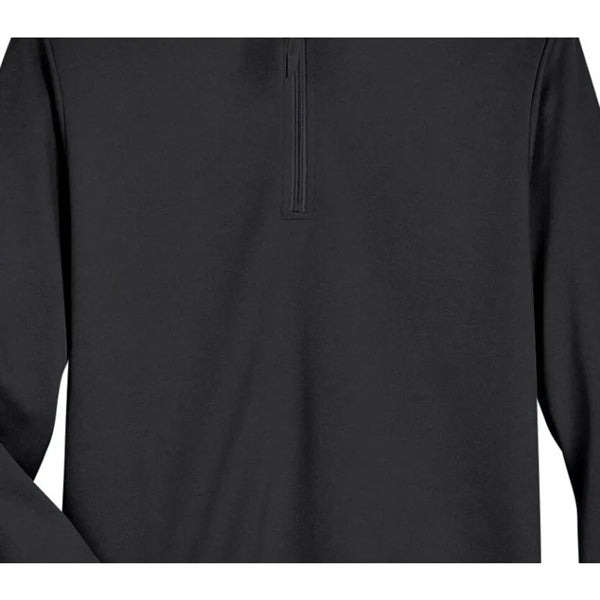 UltraClub Men's Coastal Pique Fleece Quarter-Zip