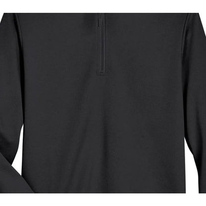 UltraClub Men's Coastal Pique Fleece Quarter-Zip