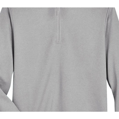 UltraClub Men's Coastal Pique Fleece Quarter-Zip